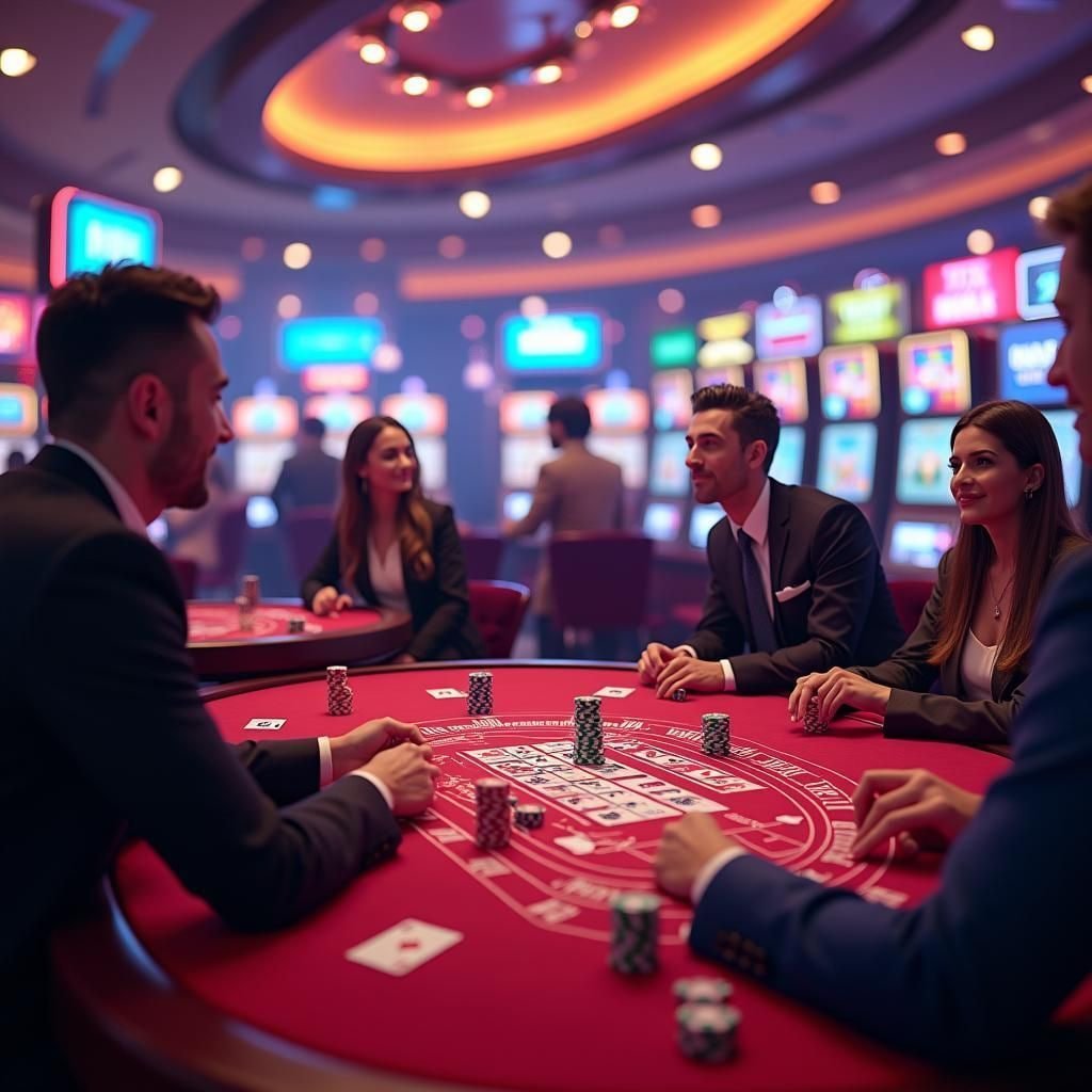 Pemain menikmati berbagai permainan slot online terbaik di ip13 platform terpercaya Indonesia